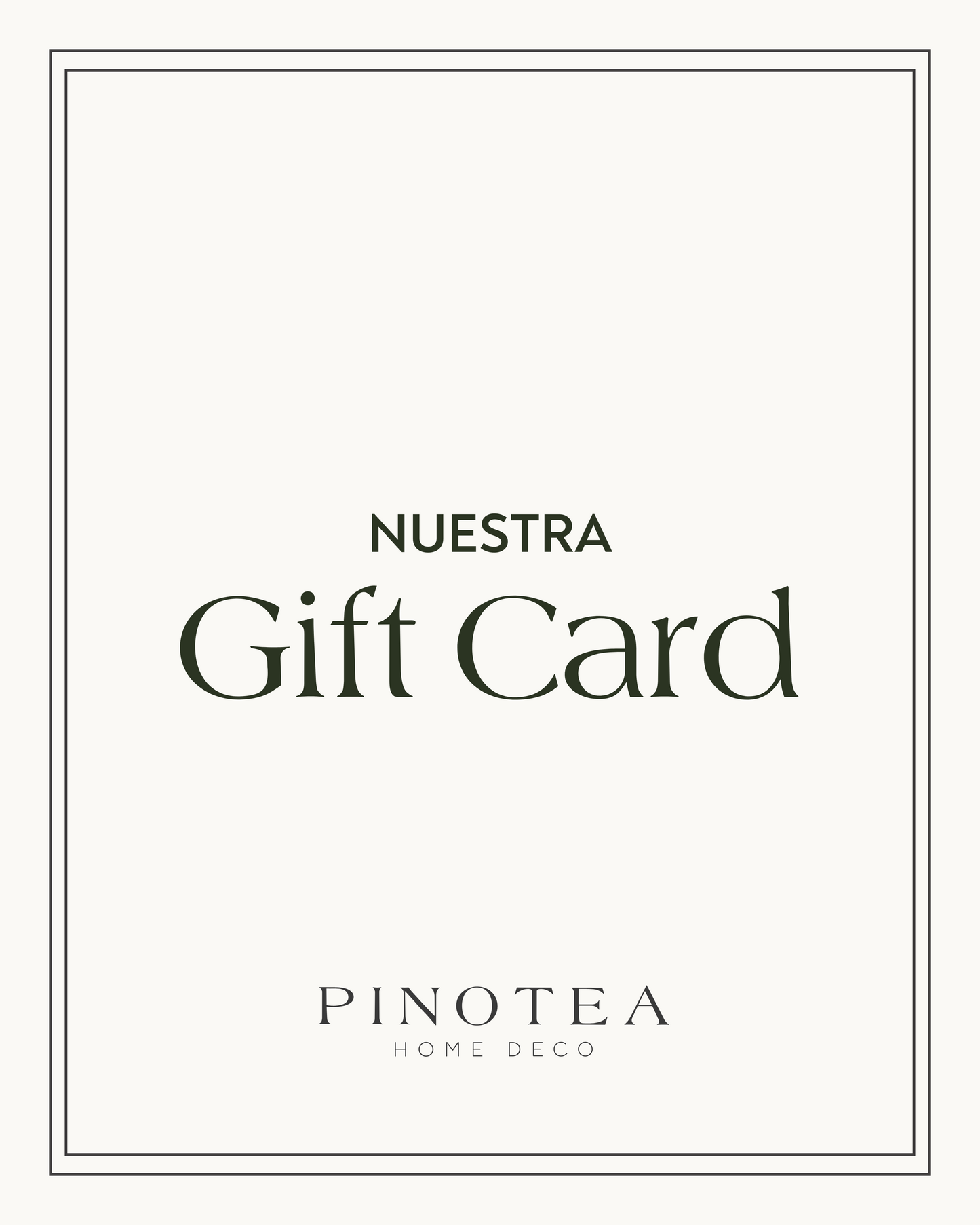 Gift card
