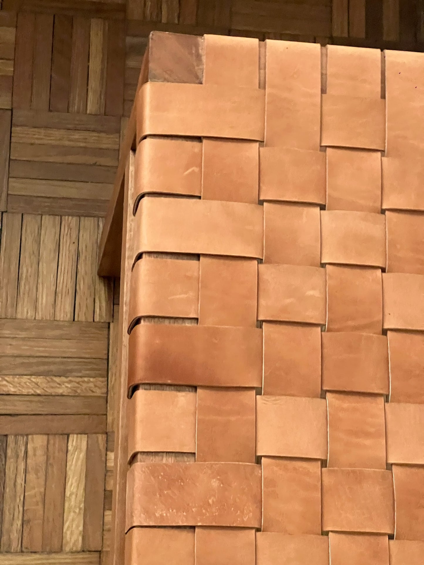 Banqueta Trenza en Suela