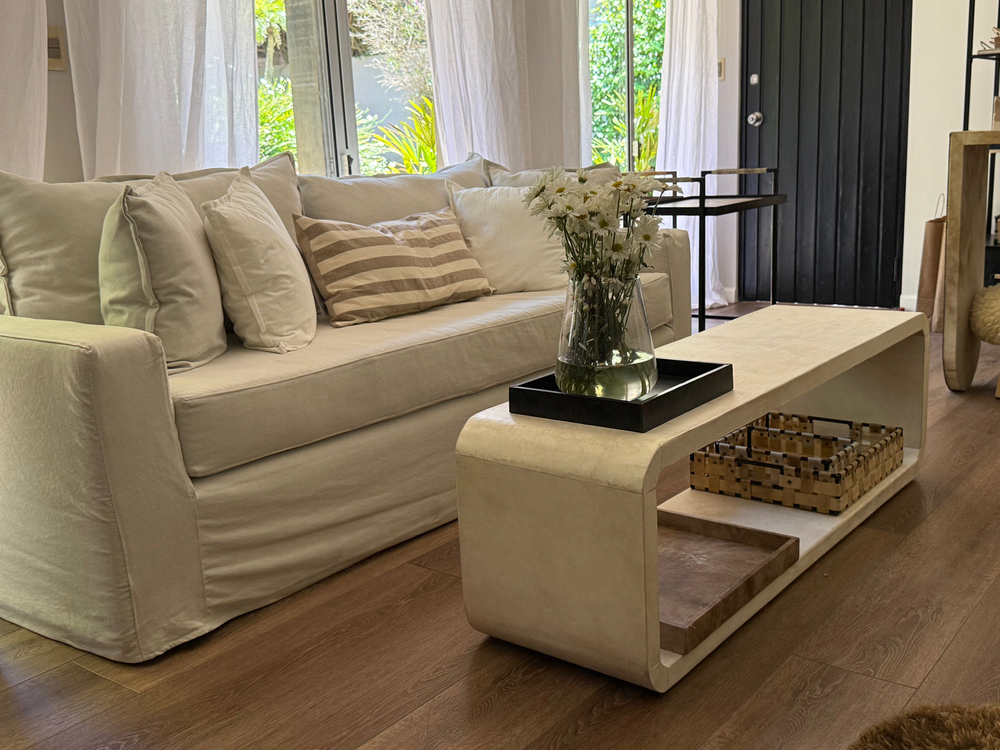 Mesa Sur en lonja 150*40