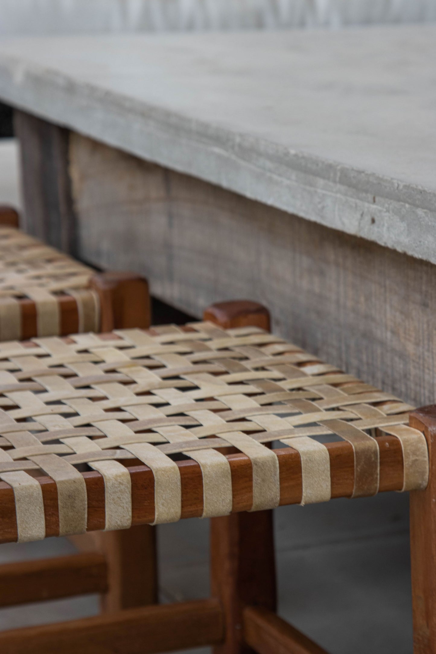 Sillita Trenza en lonja natural