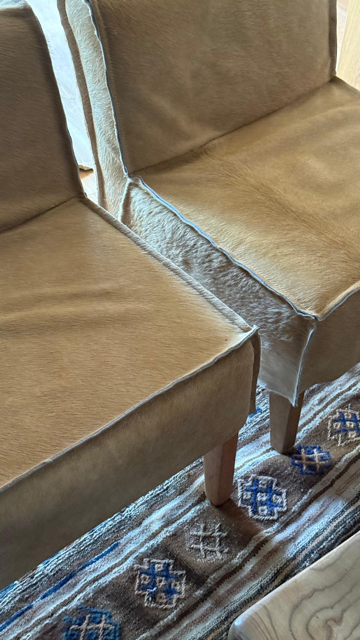 Butaca Tilcara en Cuero de vaca