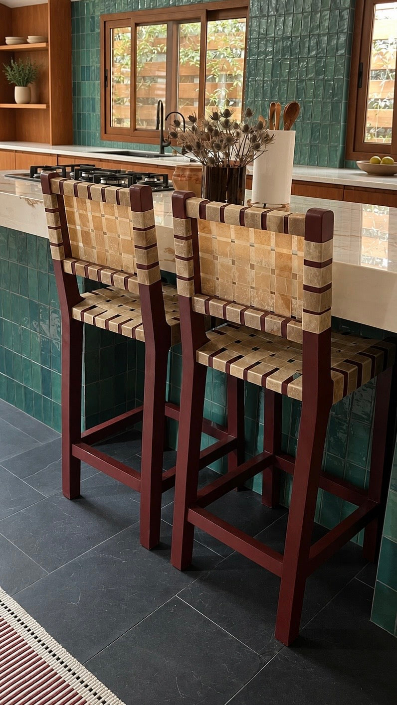 Silla Barra Trenza en Lonja