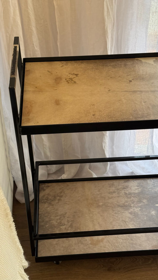 Carrobar Nales en Hierro y Lonja Negro