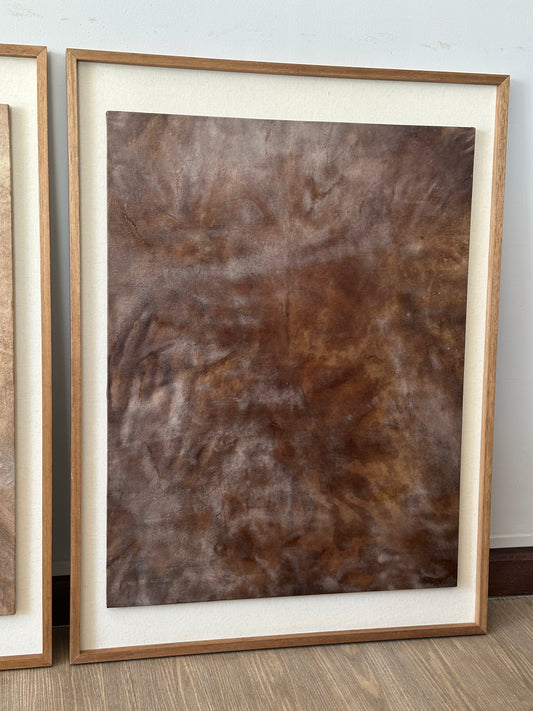 Cuadro en Lonja 60X80 Burdeos