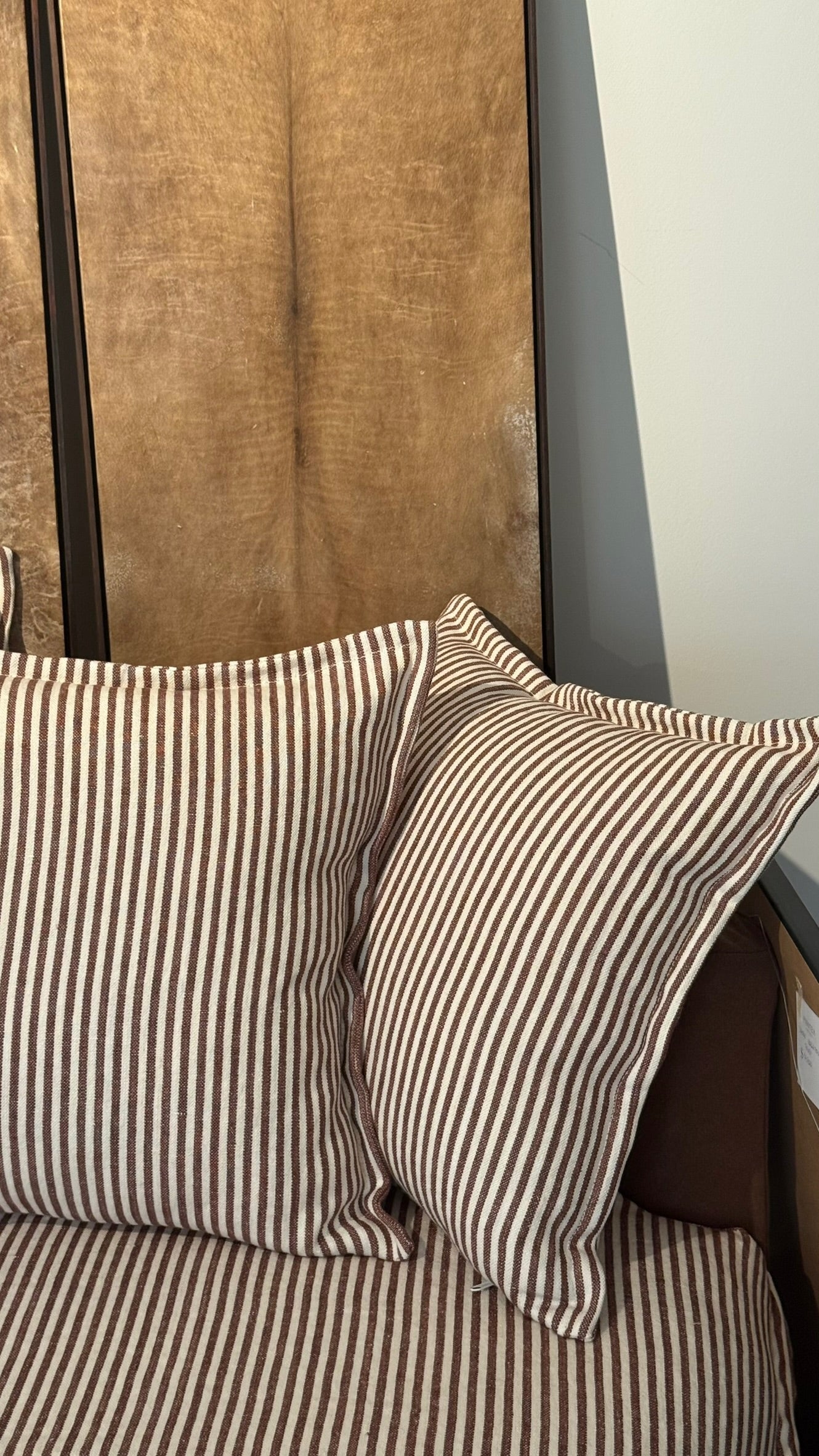 Sofá Inés 100*90 funda combinada