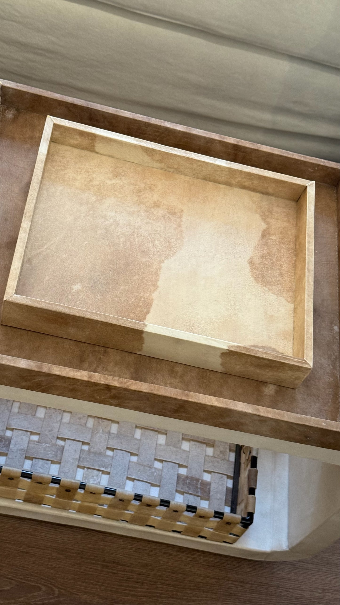 Bandeja Box en Lonja natural