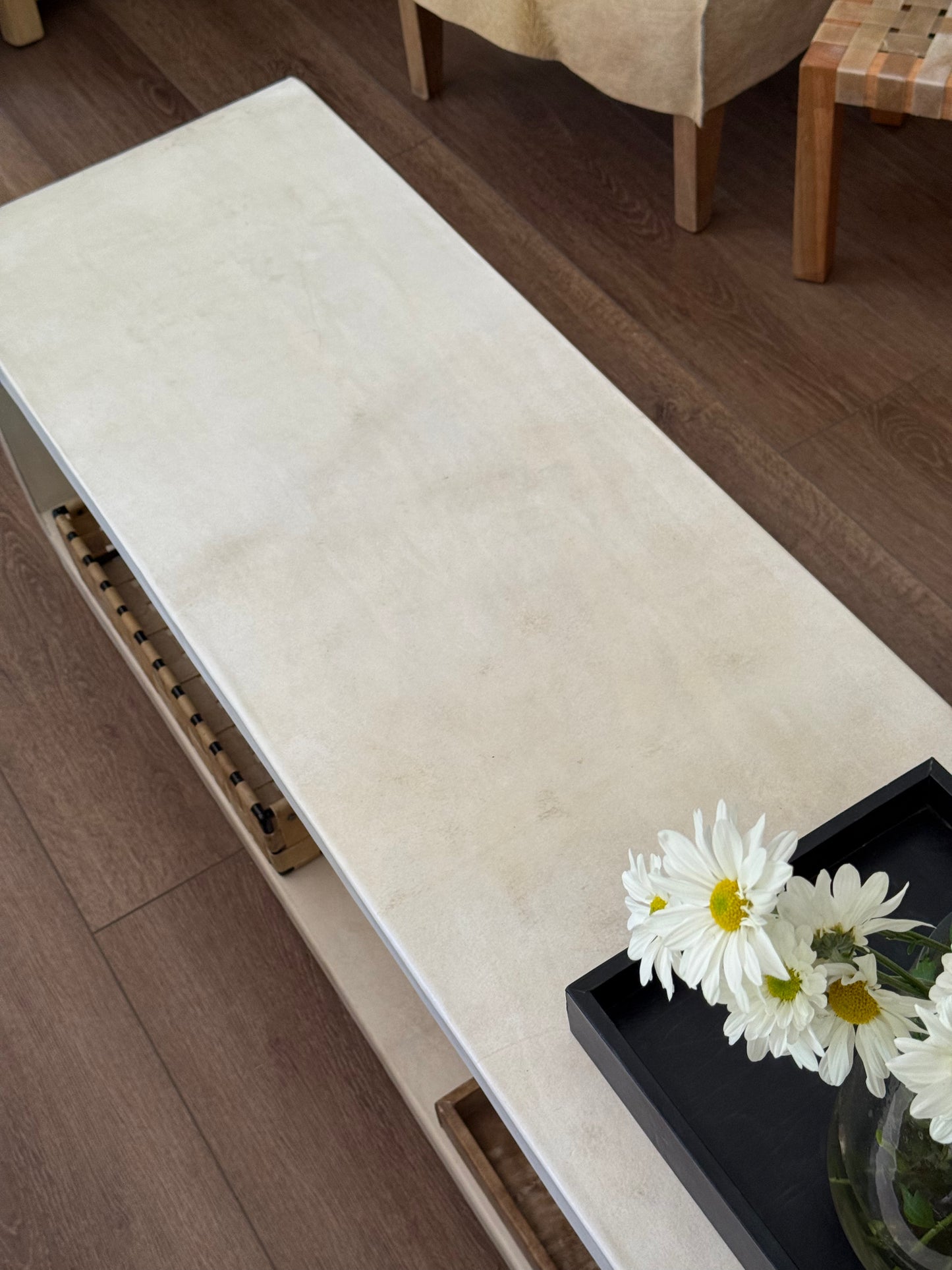 Mesa Sur en lonja 150*40