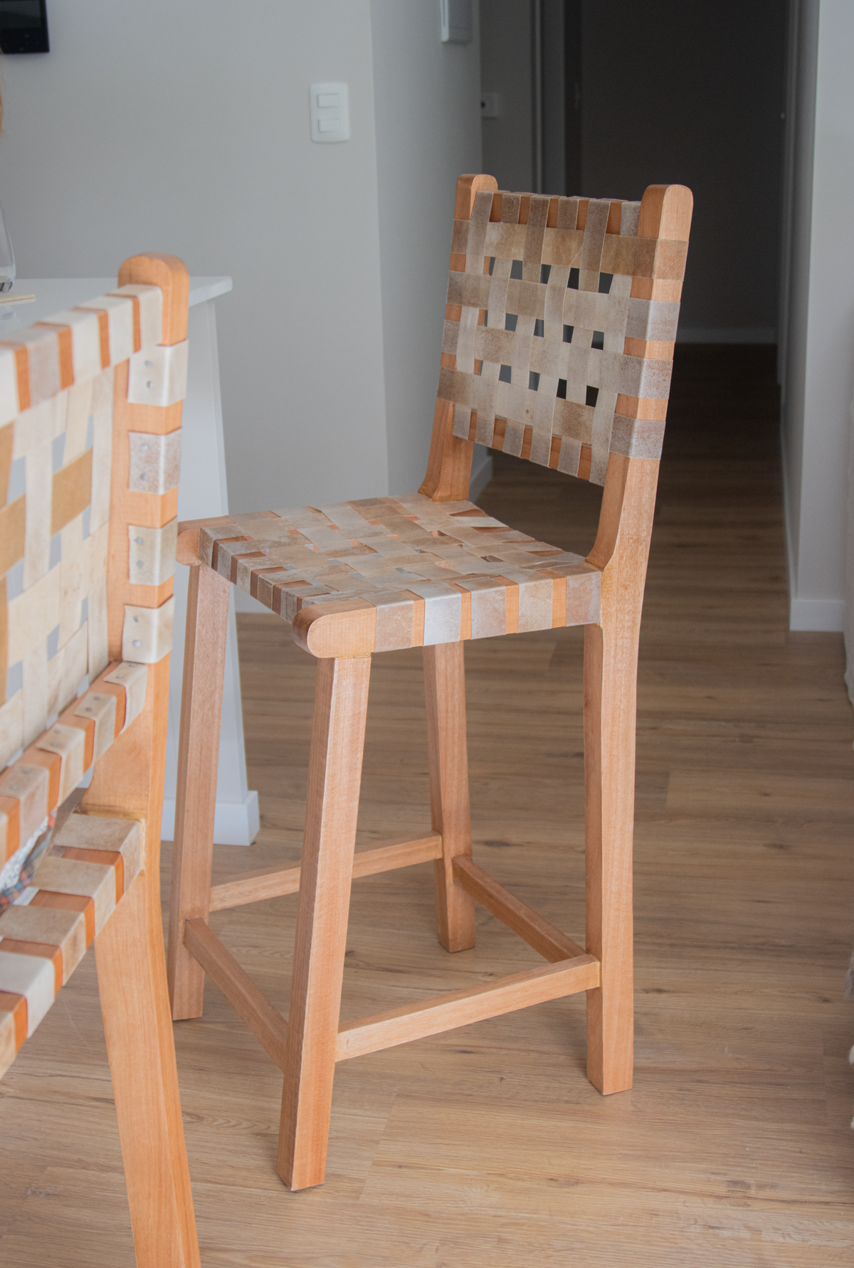 Silla Barra Trenza en Lonja