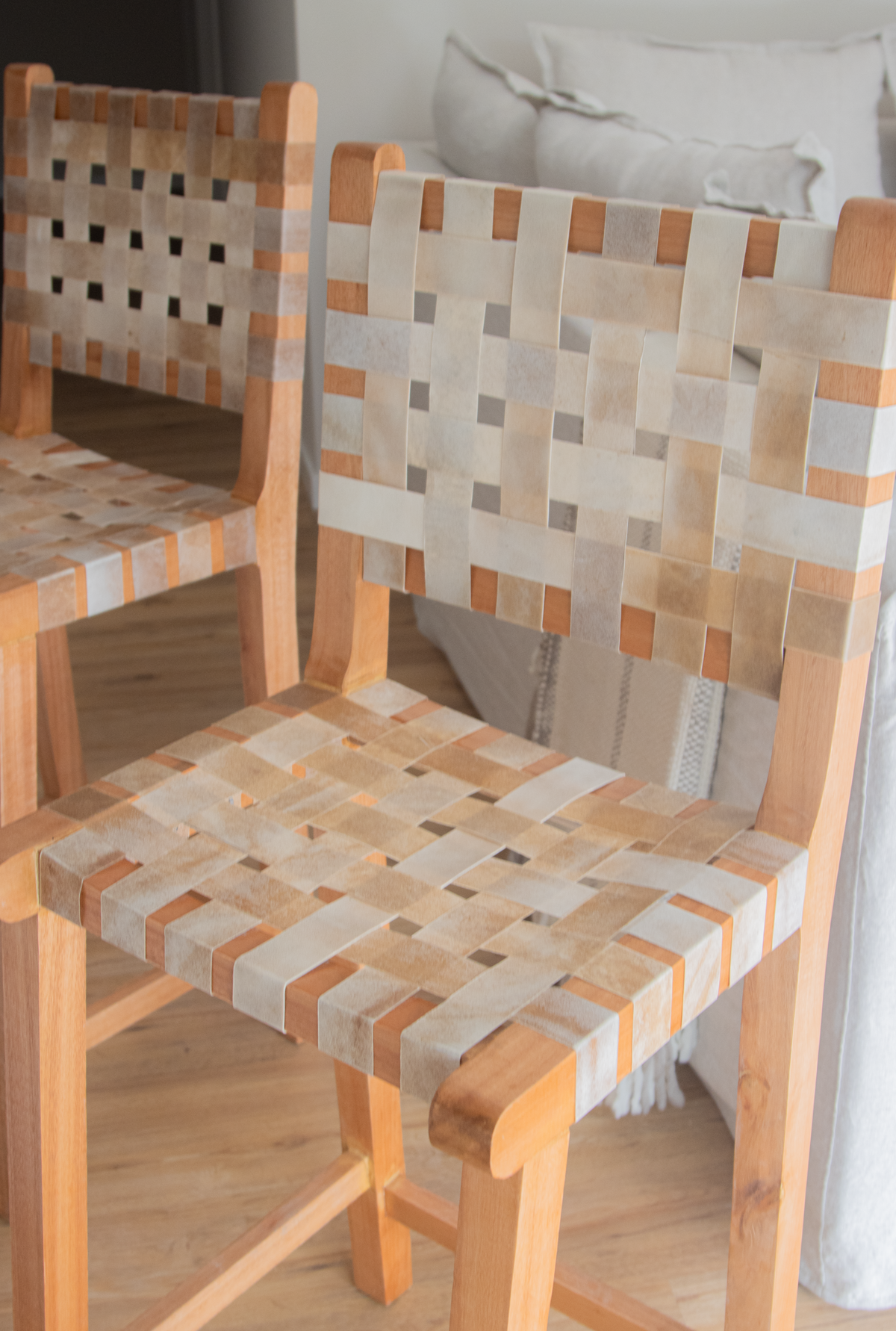 Silla Barra Trenza en Lonja