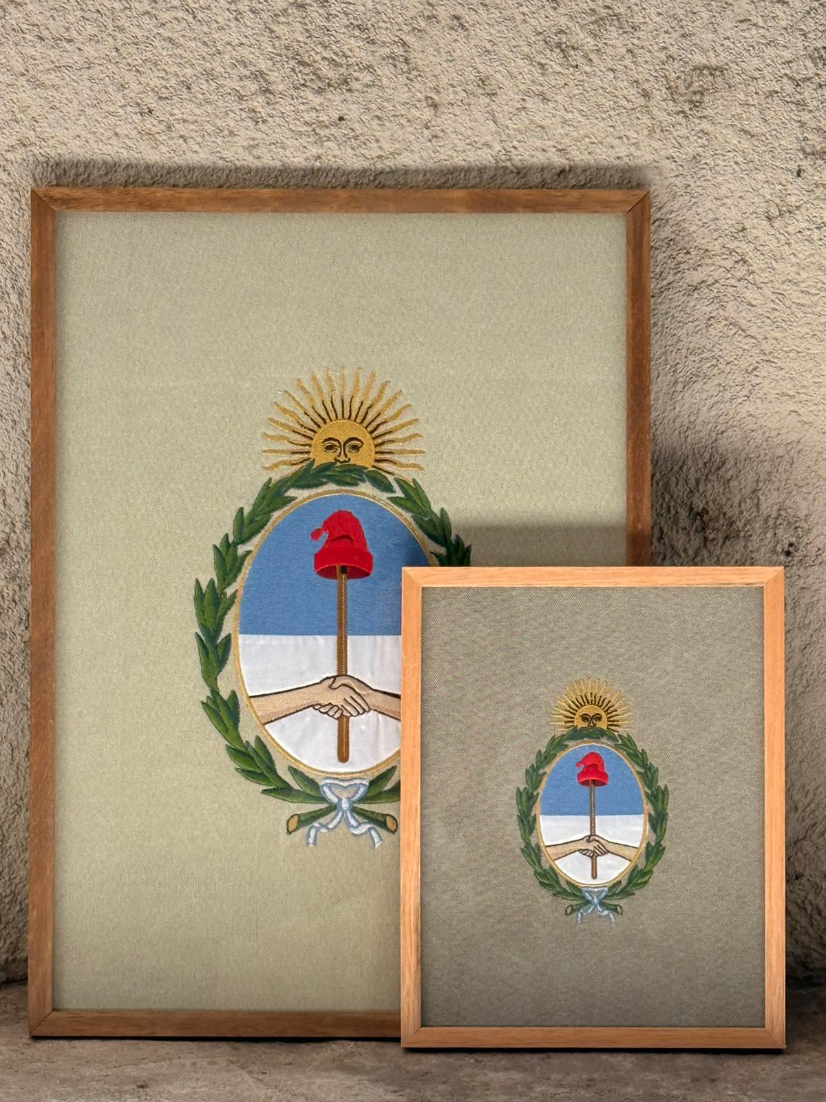 Cuadro Escudo Argentina