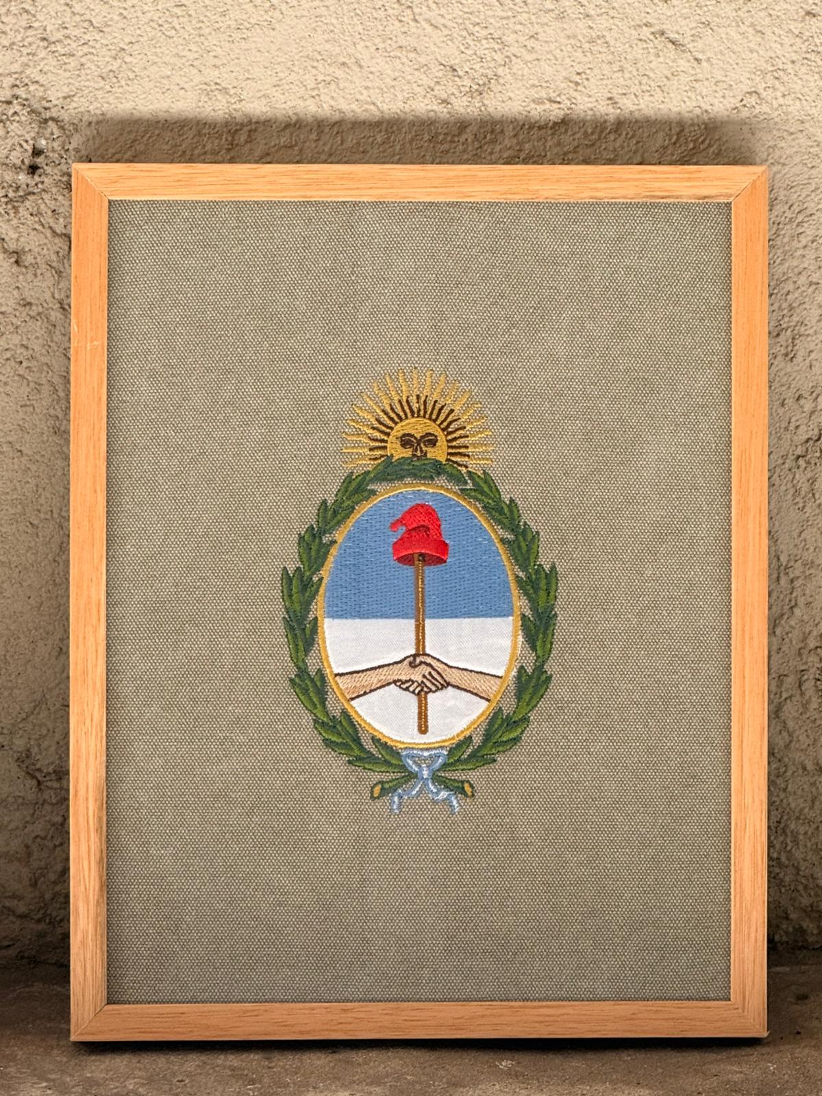 Cuadro Escudo Argentina [ versión petit ]